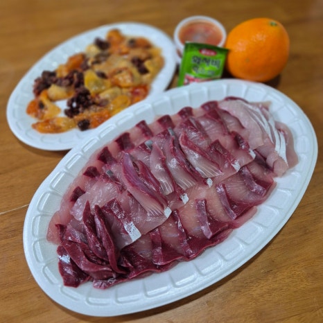 🍊제주도 서귀포 겨울 방어 회 포장 가격🐟 위미어부수산물판매장 특대방어 파는곳 맛집