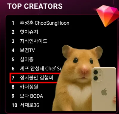 정서불안 김햄찌 굿즈 네이버 스마트스토어 스티커 AI 가격